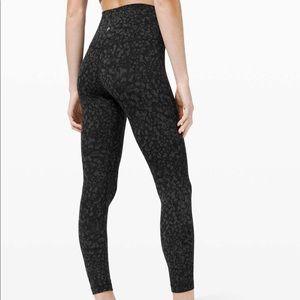 Lululemon Align Pant - deep coal multi sz 6,25”